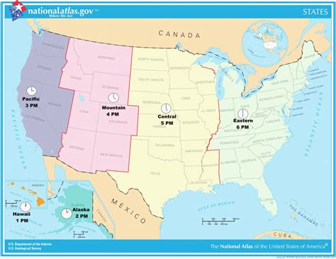 hawaiian time zone map.